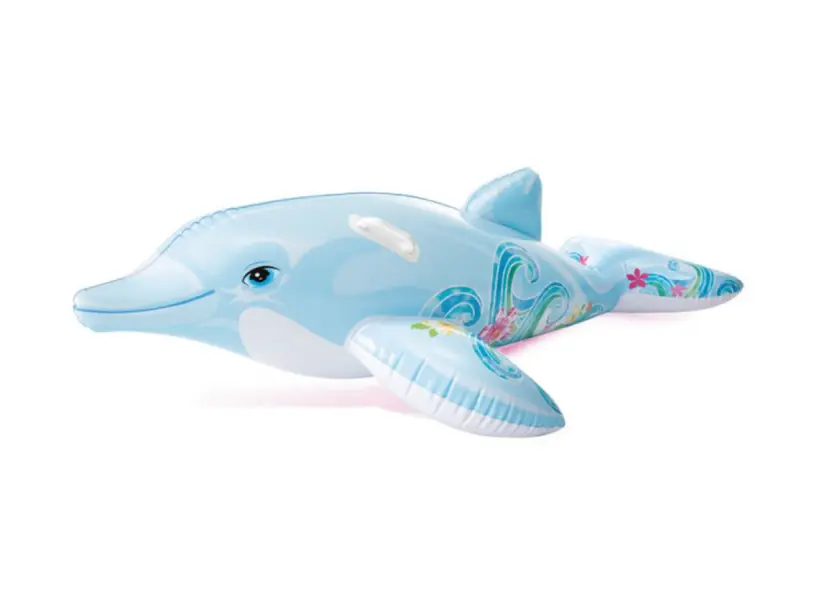 Dauphin gonflable à chevaucher - Intex
