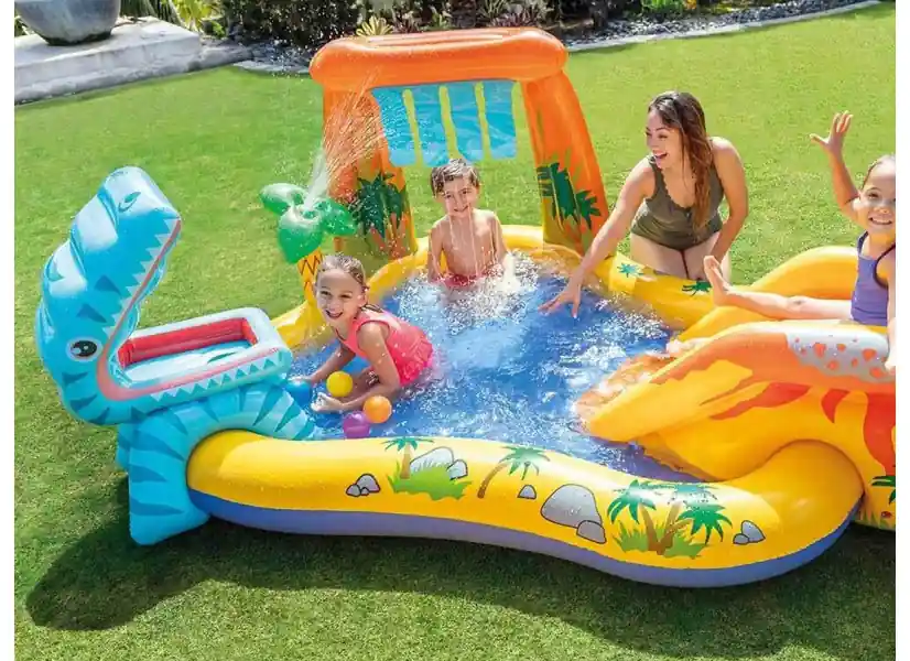 Aire de jeux gonflable Jurassic - Intex