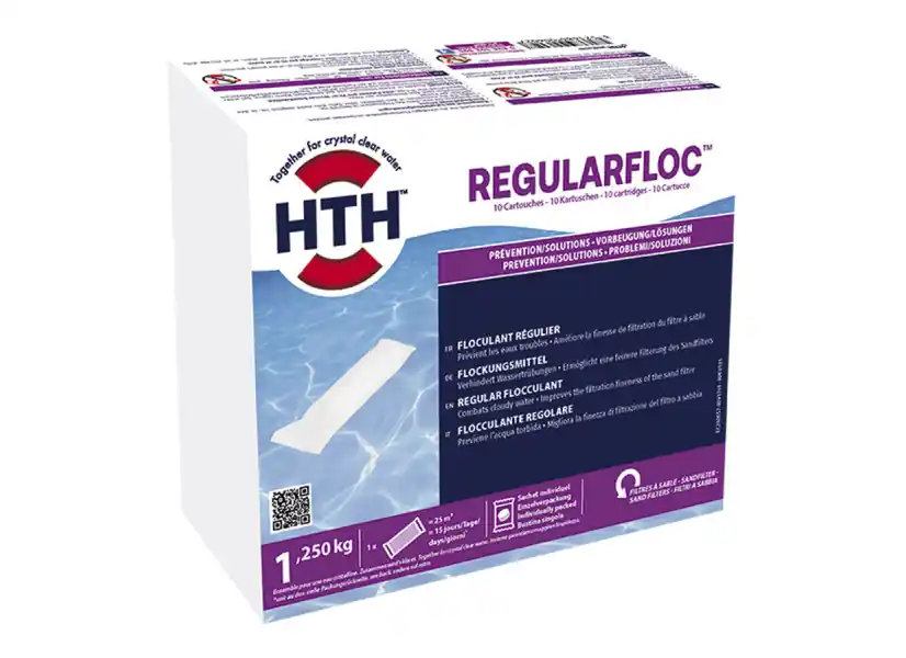 Floculant 10 cartouches Regularfloc - HTH