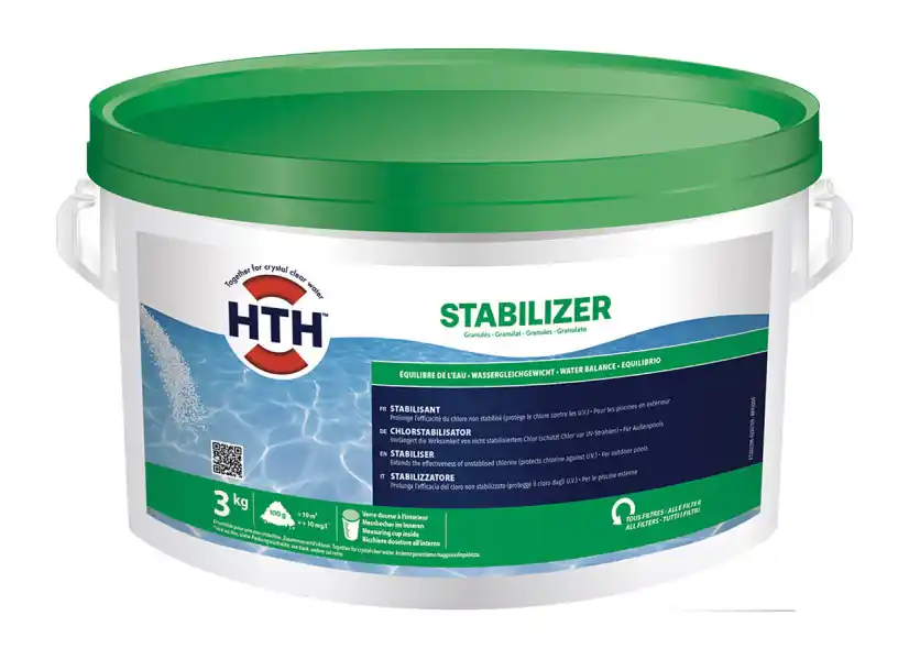 Stabilisant granulés Stabilizer 3 kg - HTH