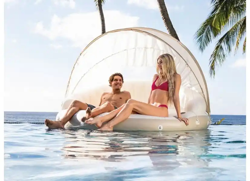 Ilot flottant Lounge Caraïbes - Intex