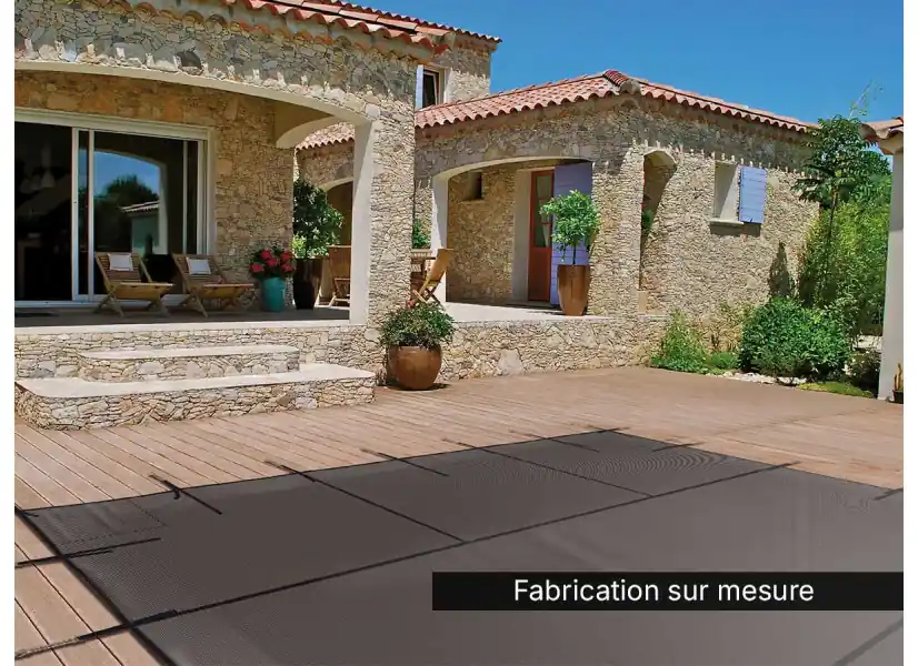 Couverture hivernage et sécurité filtrante Grille Freeze - Albon