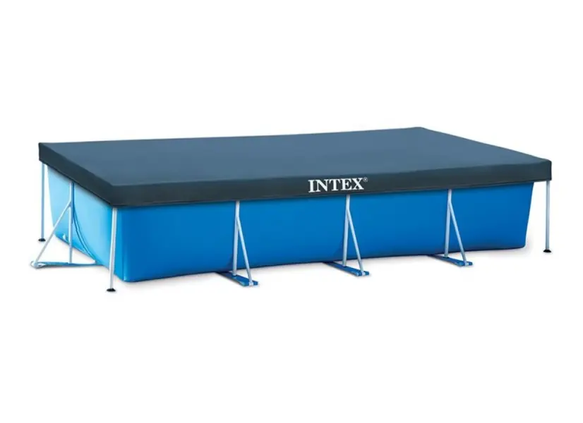 Bâche de protection pour piscine tubulaire rectangulaire 3,00 x 2,00 m - Intex