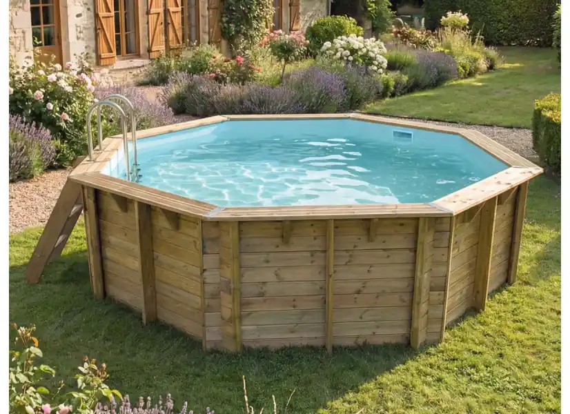Piscine bois Océa 4,30 x 1,20 m - Ubbink