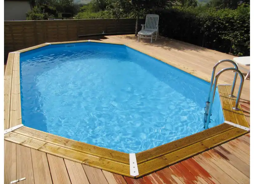 Piscine bois Océa 6,10 x 4,00 x 1,30 m - Ubbink