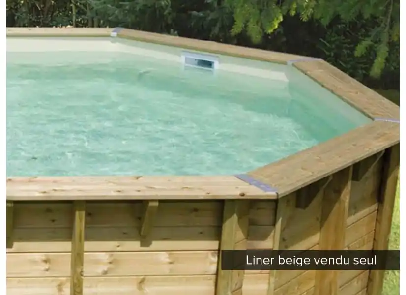 Liner seul pour piscine bois Océa Ø 5,10 x 1,20 m - Ubbink