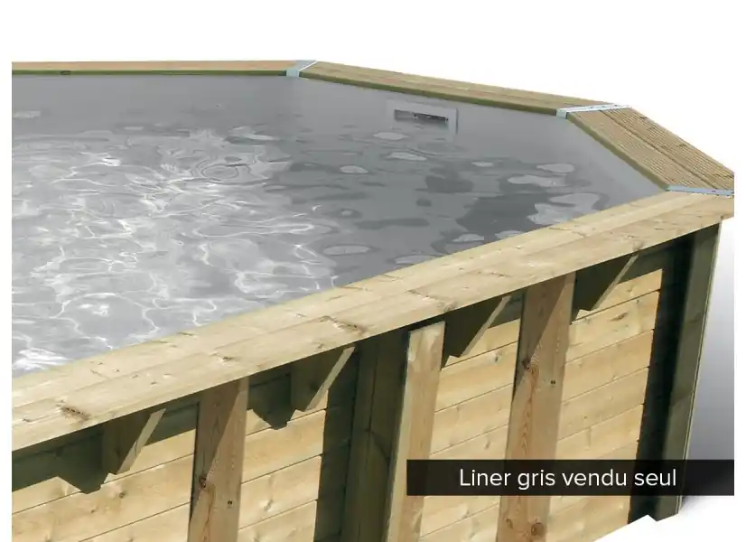 Liner seul pour piscine bois Océa Ø 5,80 x 1,30 m - Ubbink