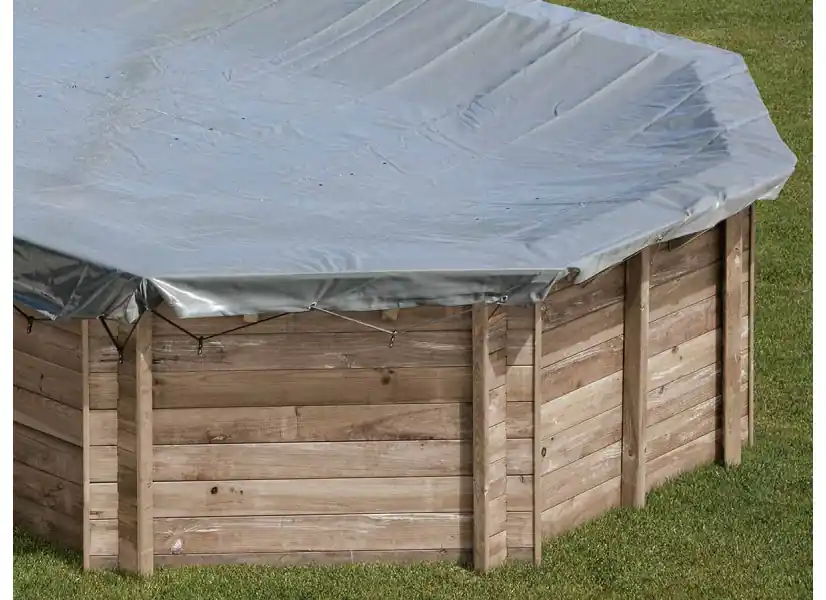 Bâche d‘hivernage pour piscine bois ronde - Gré