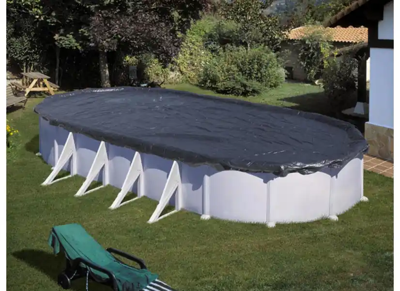Bâche d‘hivernage piscine acier ovale ou en huit - Gré