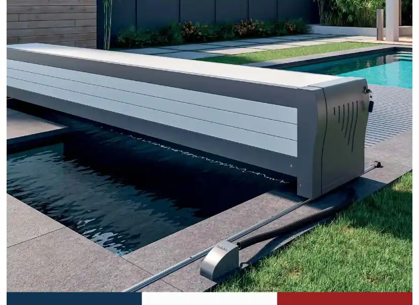 Volet de piscine hors-sol Banc Design - Sofatec