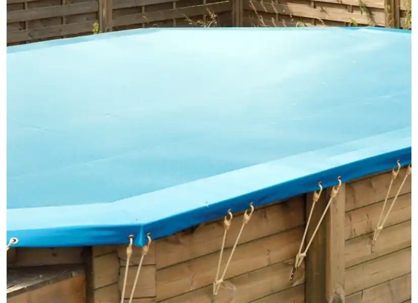 Bâche hiver pour piscine bois Linéa UrbanPool ou Azura 4,50 x 2,50 m - Ubbink