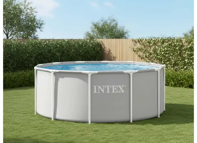Piscine tubulaire Prism Frame ronde 3,66 x 1,22 m - Intex