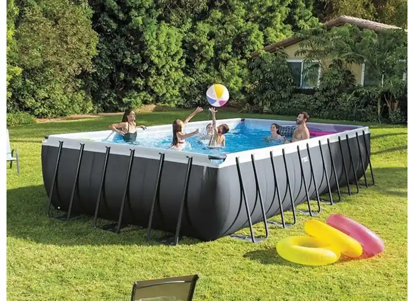 Piscine tubulaire Ultra XTR Frame rectangulaire 7,32 x 3,66 x 1,32 m - Intex
