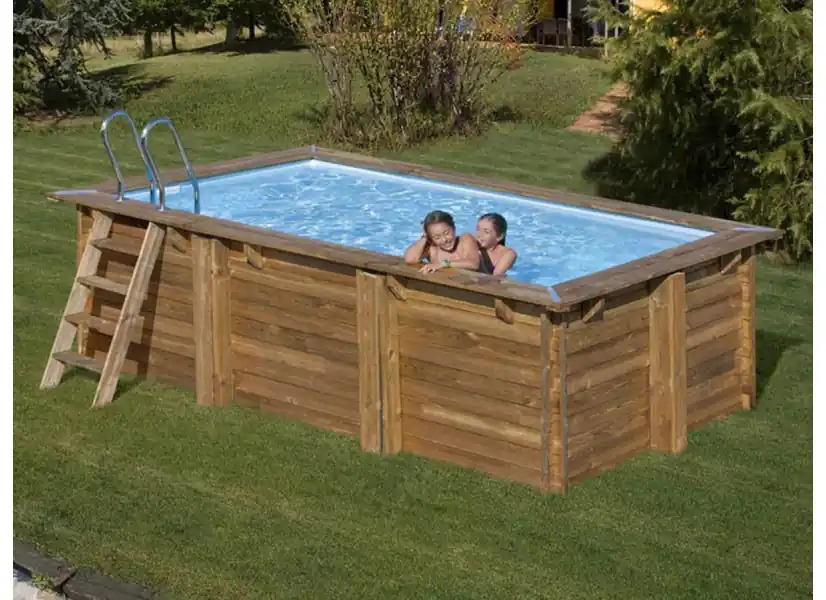 Piscine bois Marbella 2 4,20 x 2,70 x 1,17 m - Gré
