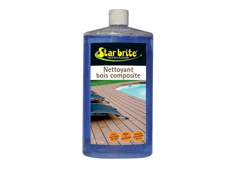 Nettoyant concentré spécial bois composite 1 L - Starbrite