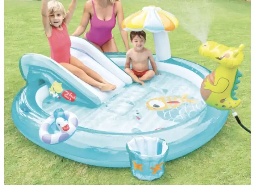Aire de jeux gonflable Alligator - Intex