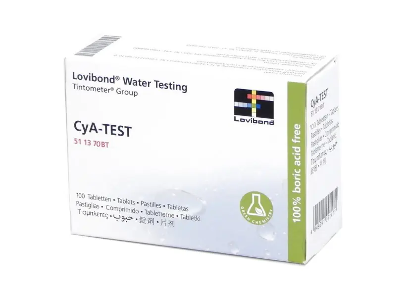 Réactif acide isocyanurique (100 pastilles) testeur électronique Scuba - Lovibond