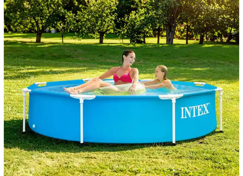 Piscine tubulaire Metal Frame ronde 2,44 x 0,51 m - Intex
