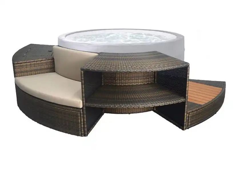 Mobilier 5 modules pour spa portable semi-rigide Vita - Netspa