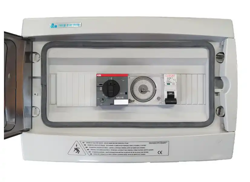 Coffret électrique piscine Panorama PA-20 4-6A pour filtration - CCEI