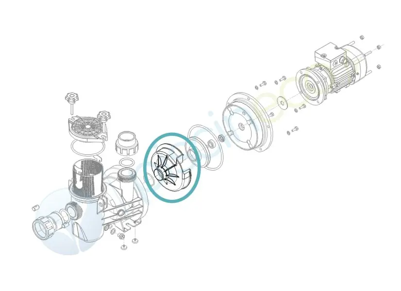 Volute pour pompe Série HPS - Hydroswim