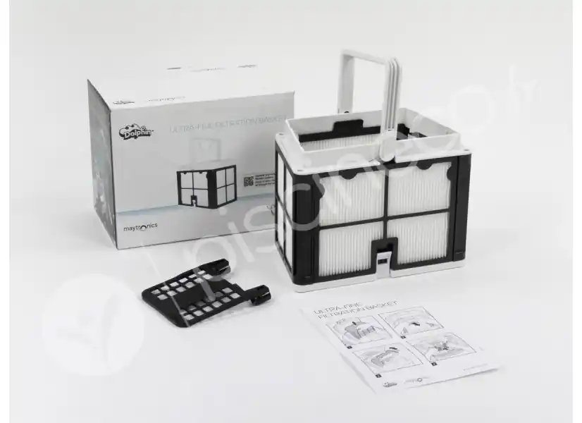 Panier de filtration ultra fin 50 microns pour robot électrique E10, E20 et E25 - Dolphin
