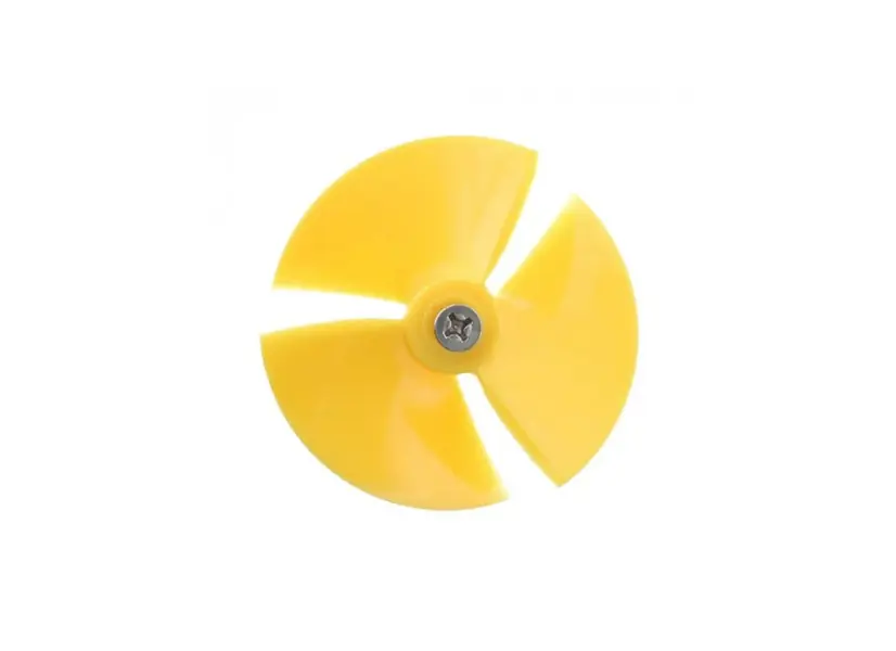 Hélice jaune + vis pour robots électriques - Dolphin