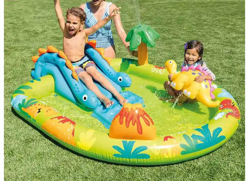 Aire de jeux gonflable Petit Dino - Intex