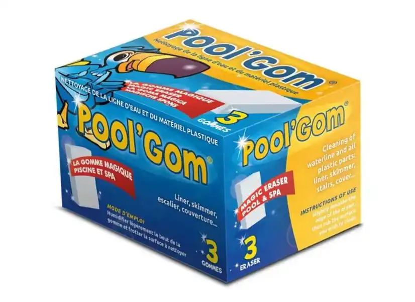 Lot de 3 gommes magiques Pool‘Gom - Toucan