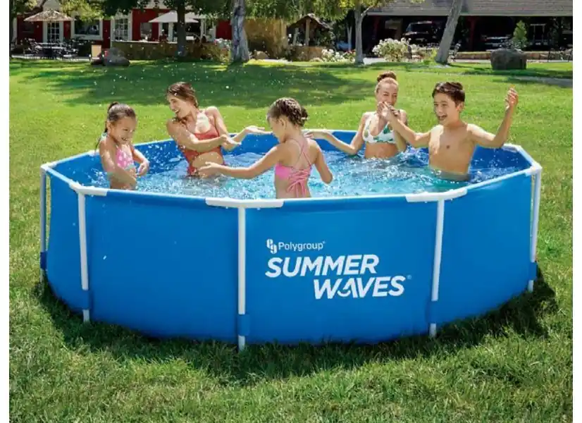 Piscine tubulaire ronde Active Frame Pool 4,57 x 0,84 m - Summer Waves