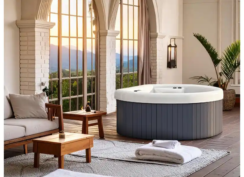 Spa acrylique Halfmoon 4 places - Netspa