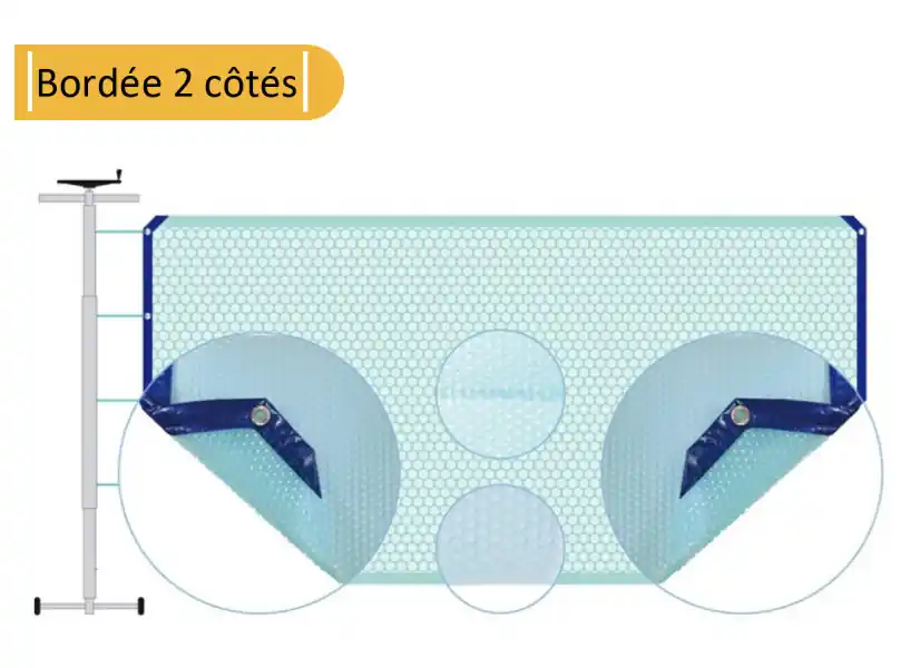 Bâche à bulles Duolis OXO 500 microns - Albon