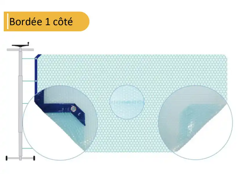 Bâche à bulles Uno Geobubbles 500 microns - AquaZendo