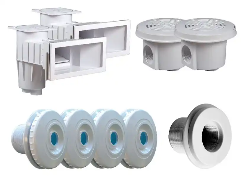 Kit pièces à sceller pour piscine 10 x 5 m - Hayward