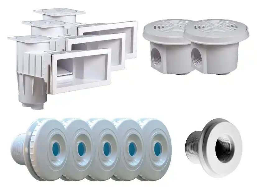 Kit pièces à sceller pour piscine 12 x 6 m - Hayward