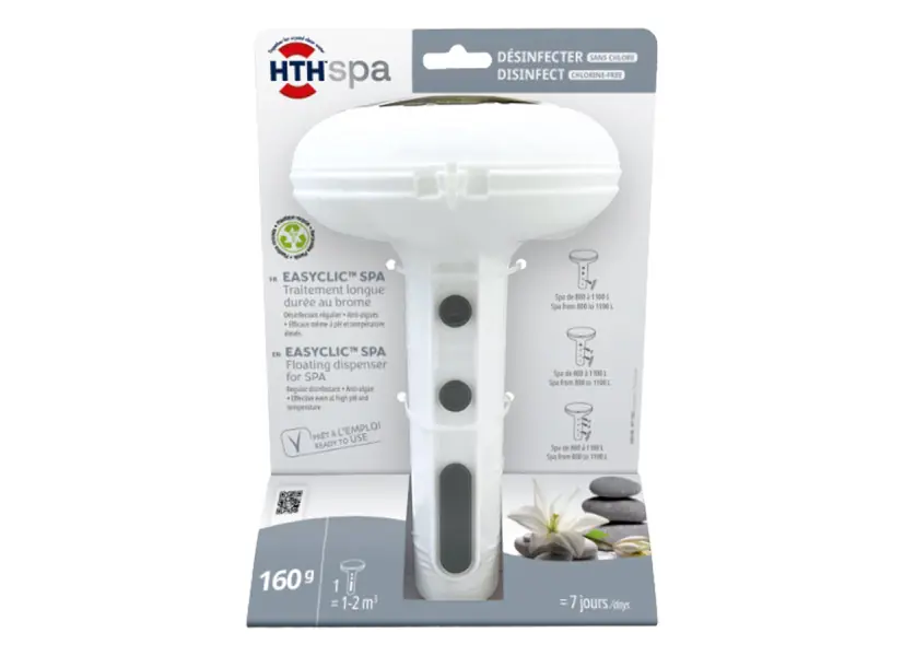 Brome pour spa en diffuseur flottant EasyClic - HTH