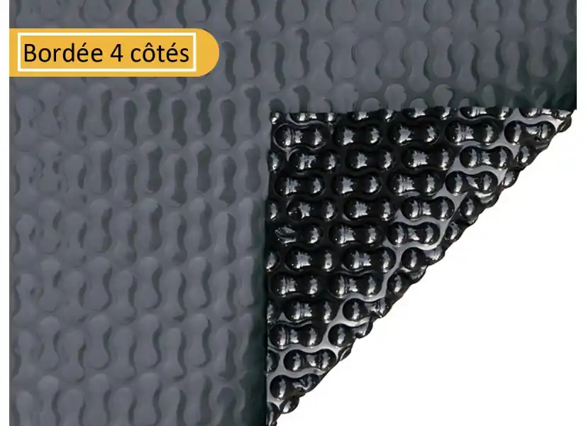 Bâche à bulles GeoBubble 4C Energy Guard 500 microns Noire - AquaZendo