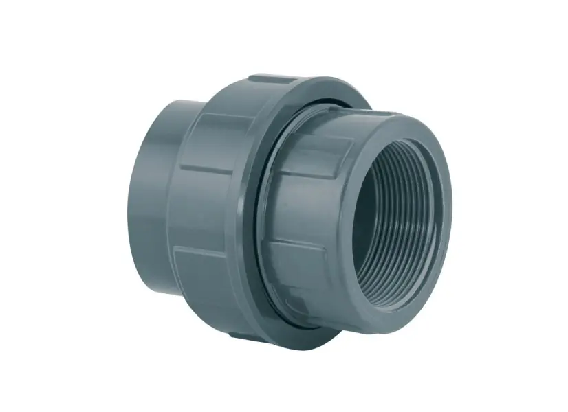 Union mixte 3 pièces PVC pression femelle/taraudé - Fitt