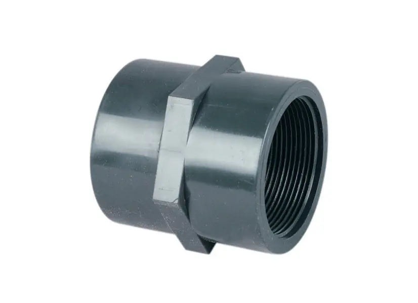 Manchon mixte PVC pression femelle/taraudée - Fitt