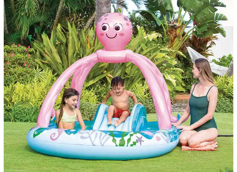 Aire de jeux gonflable Pieuvre - Intex