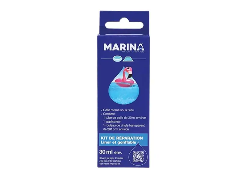 Kit réparation pour liner et gonflable - Marina