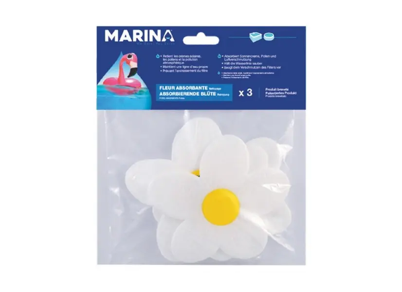 Lot de 3 fleurs absorbantes - Marina