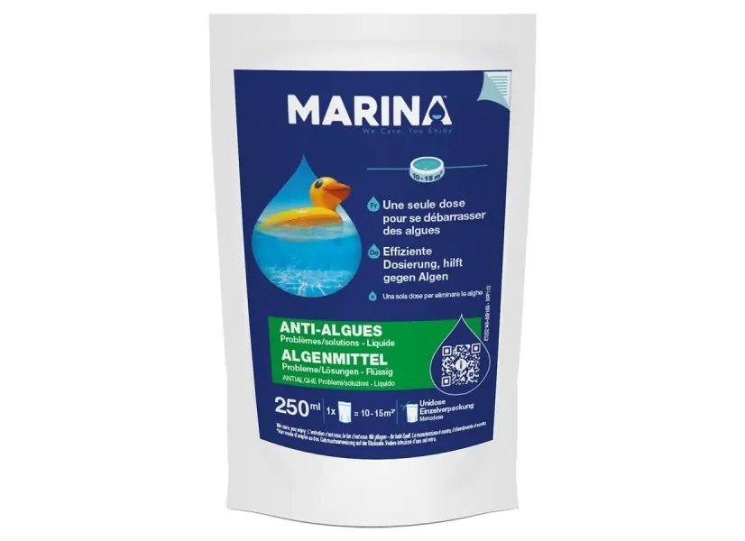 Sachet unidose anti-algues pour 10 à 15 m³ - Marina