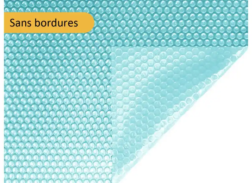 Bâche à bulles Basic 400 microns Translucide - AquaZendo