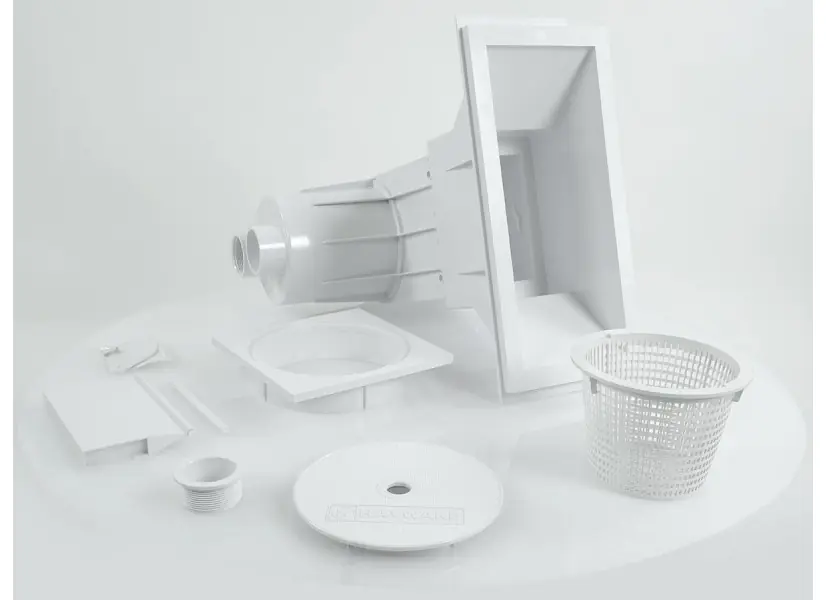 Skimmer premium grande meurtrière (béton) - Hayward