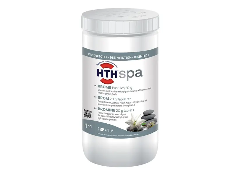 Brome pastille pour spa 1 kg - HTH