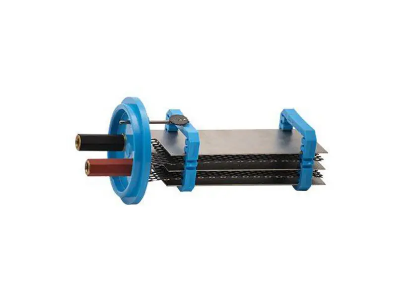 Cellule compatible pour électrolyseur au sel Paramount 10 AMP Bleue - AquaZendo