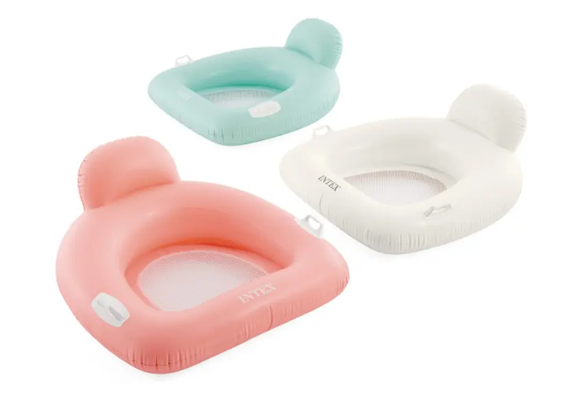 Fauteuil de piscine pastel - Intex