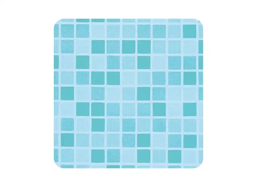 Liner PVC armé 150/100e uni texturé type NGD Mosaïque Océan 2,00 x 25 m - Delifol