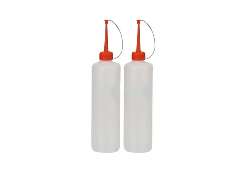 Lot de 2 bouteilles d’injection applicateur de PVC liquide - Delifol